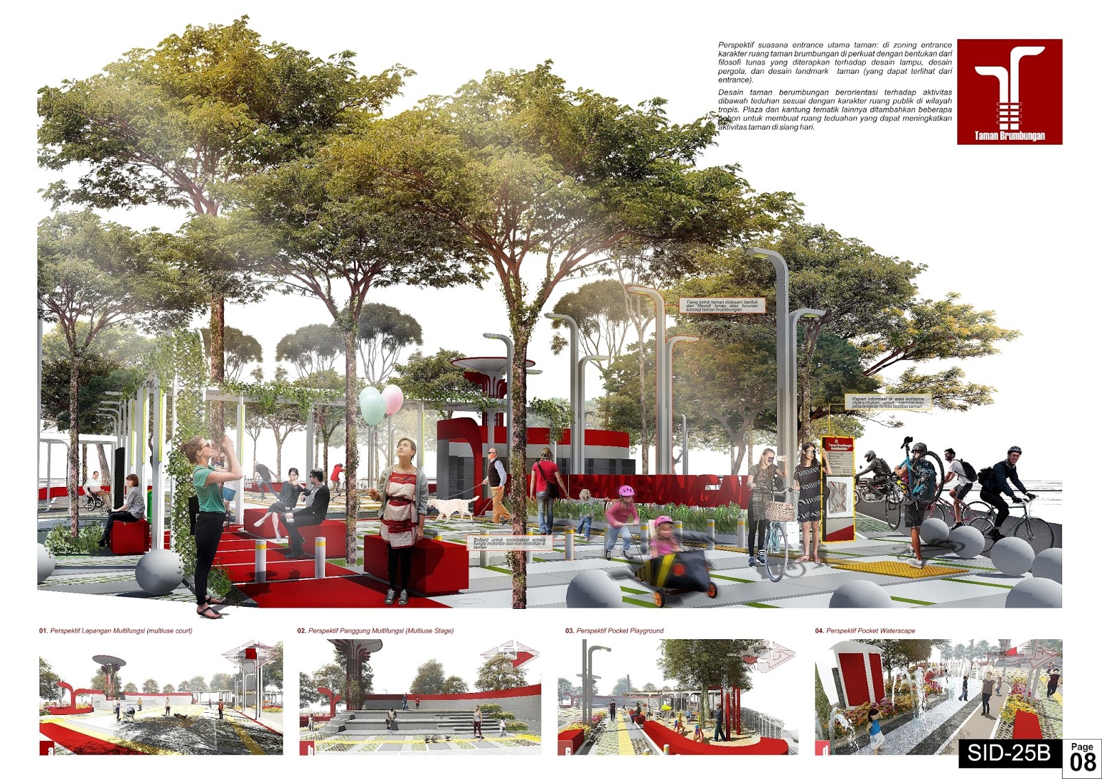 Sayembara Desain Ruang Terbuka Publik Taman Brumbungan Kota Semarang