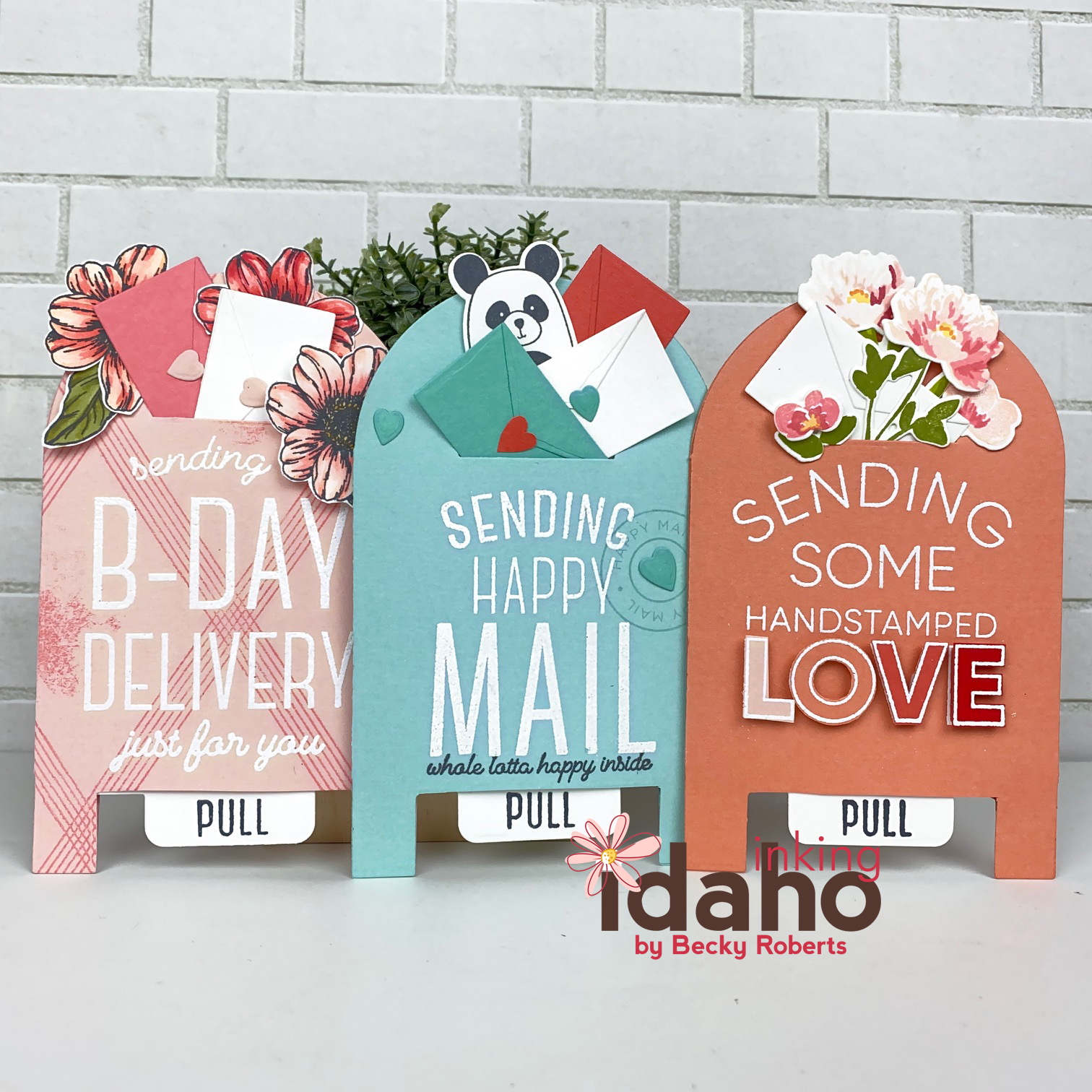 Inking Idaho: Mailbox Gift Card Holder