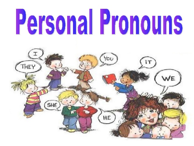 English Help - English Classes: Personal Pronouns