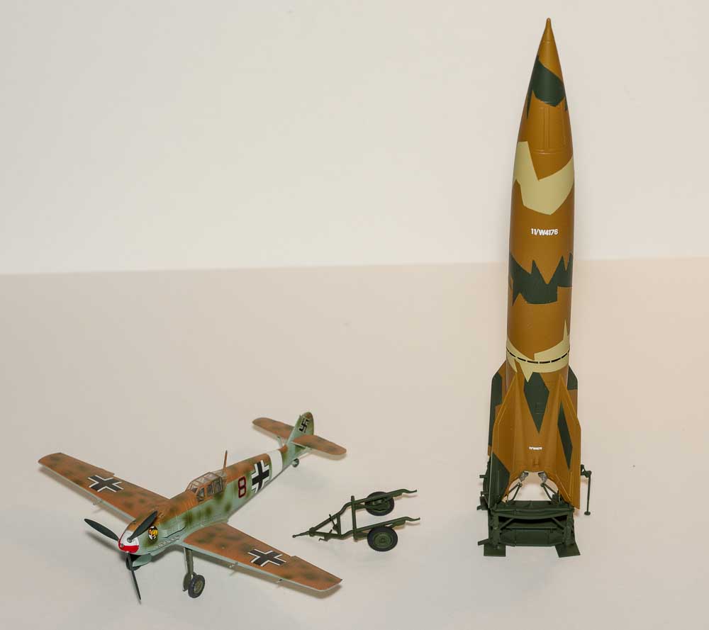Matt's Models and Comment German A4/V2 Rocket, Revell Germany, 1/72 scale, Kit 03309