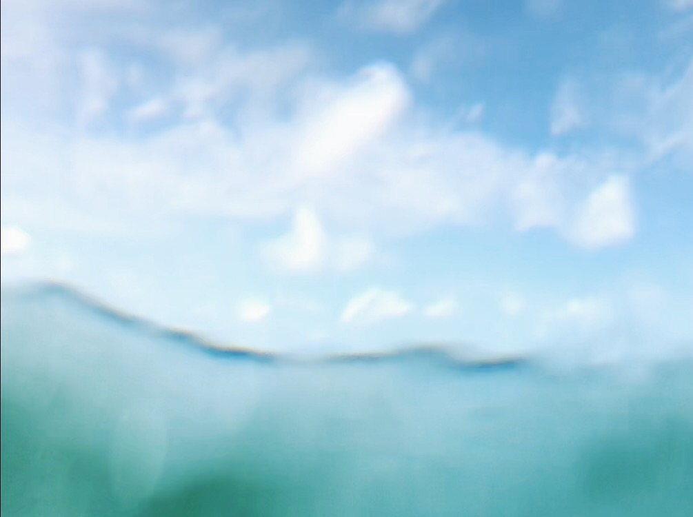 Water during a surf session, hossegor