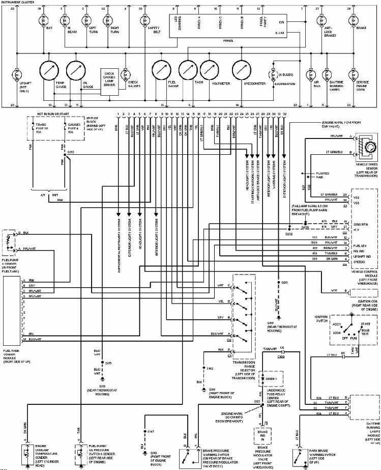 1997 s10 starter wiring diagram