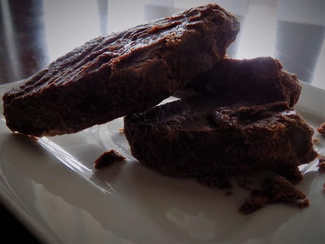 A picture of Fresh made Fudge on a plate