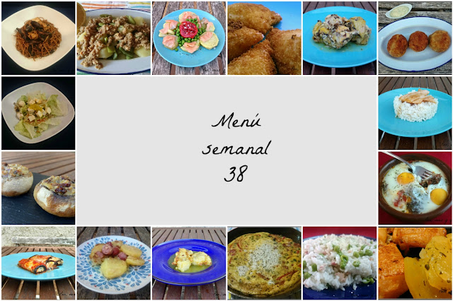 Menú semanal 38