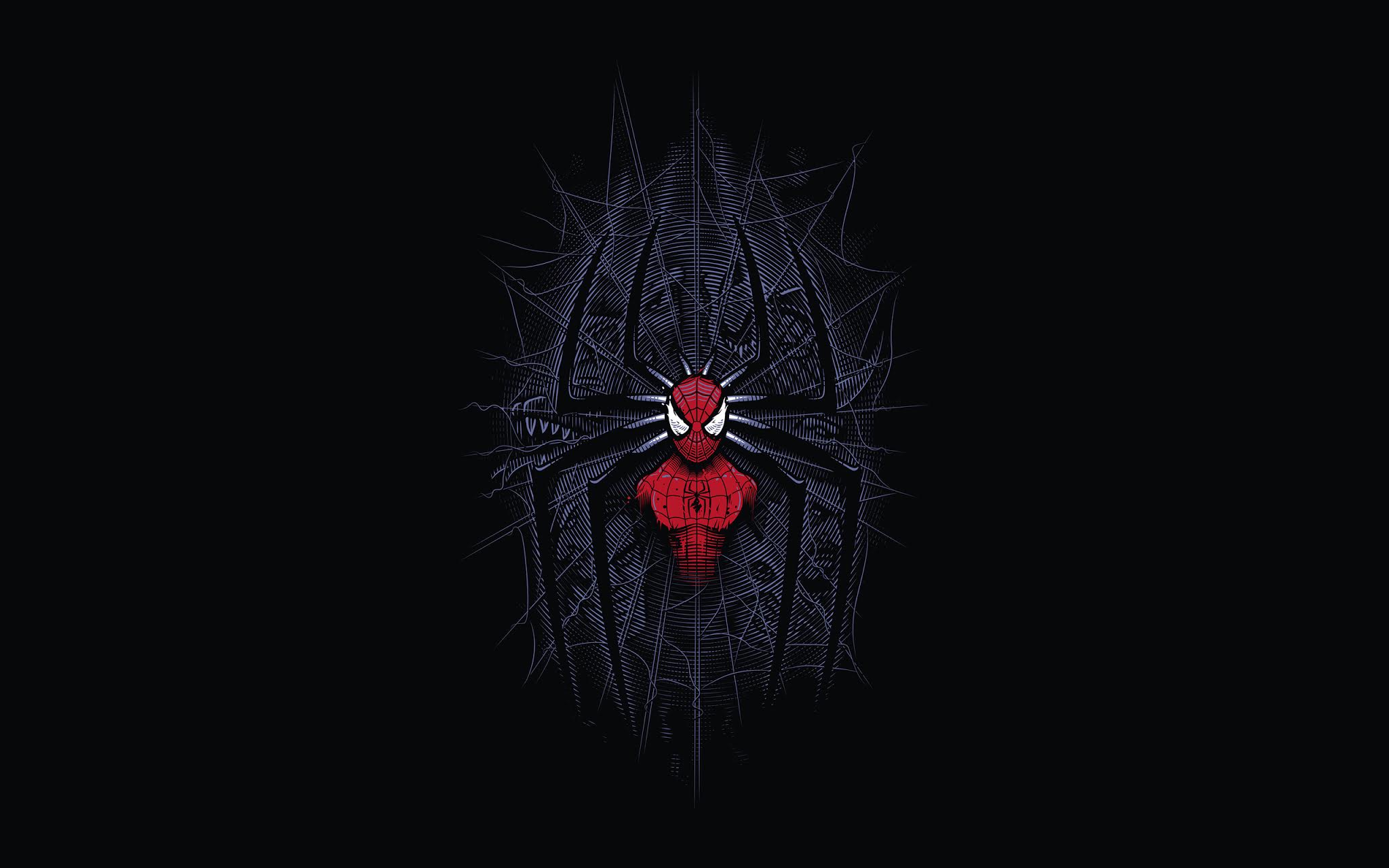 Spiderman Minimalist Wallpaper