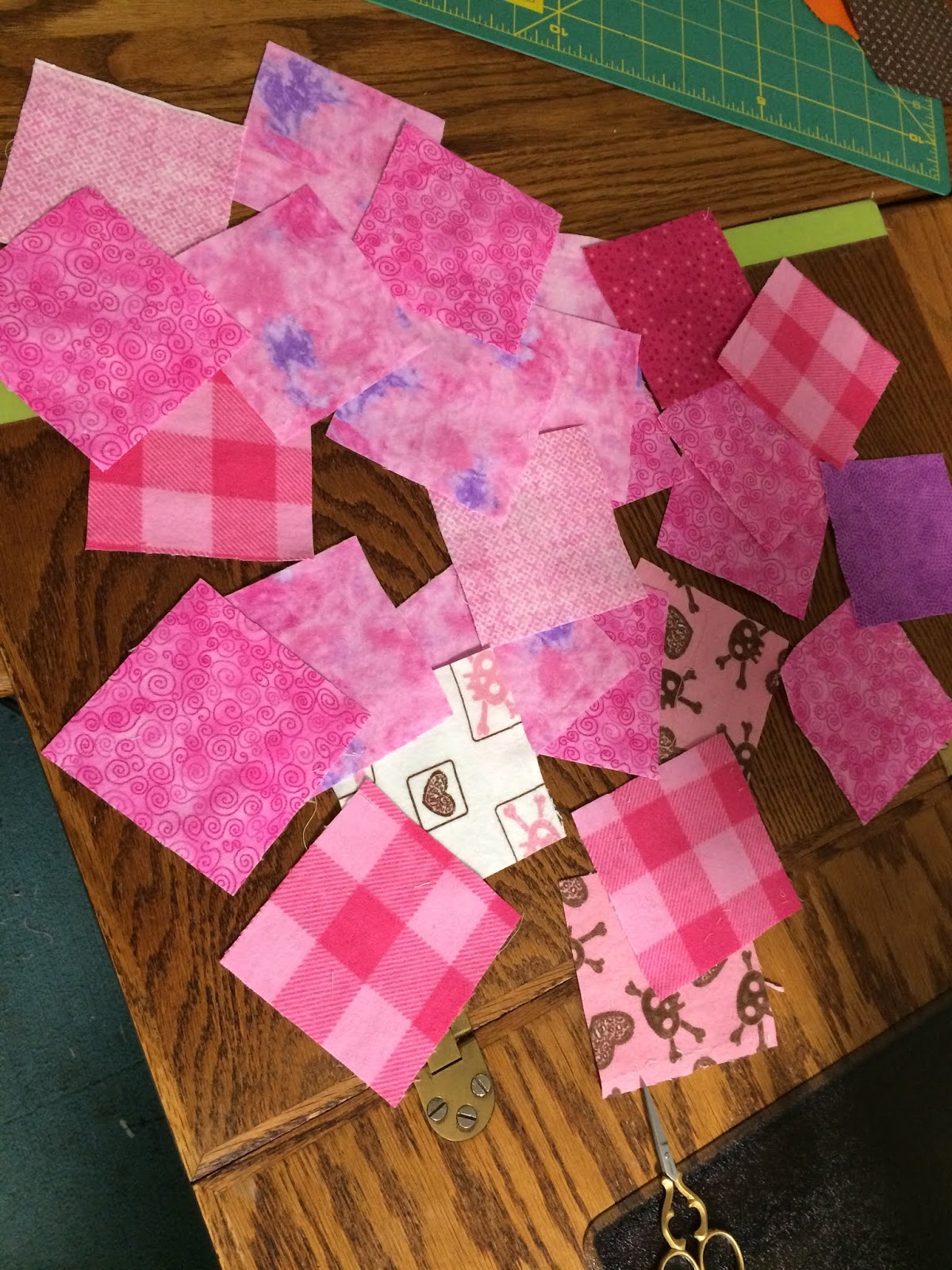 patty "The quilt lady" More progress on the flannel quilt