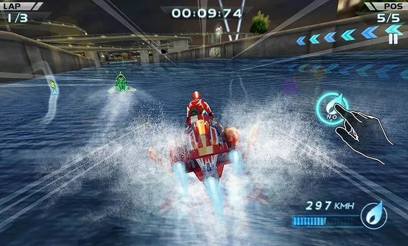 激流競速3D APK / APP Download - Powerboat Racing APK，3D摩托艇競速遊戲推薦下載