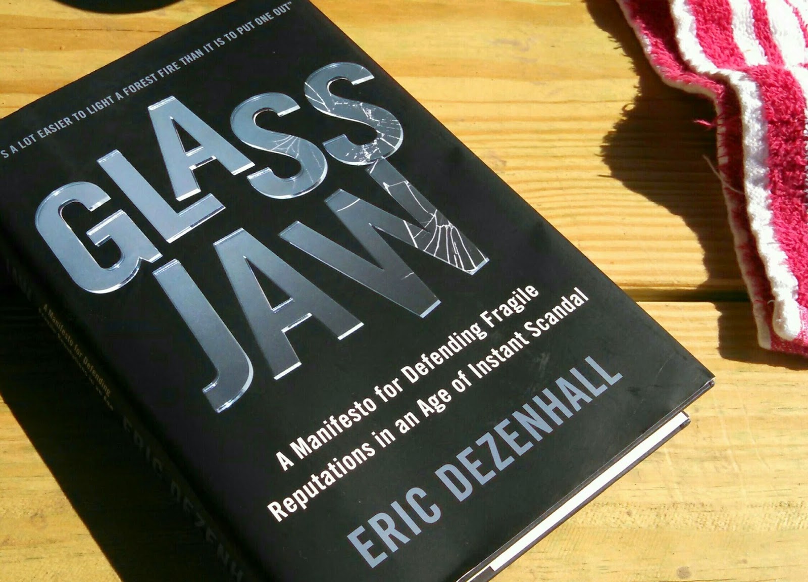 PR, Pure & Simple Book Review Glass Jaw A Manifesto for Defending