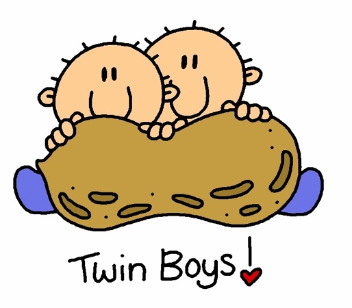 baby twins clipart - photo #25