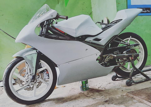 Modifikasi Ninja RR Fairing Ala Moto3, Tertarik ??? - Satupiston.com