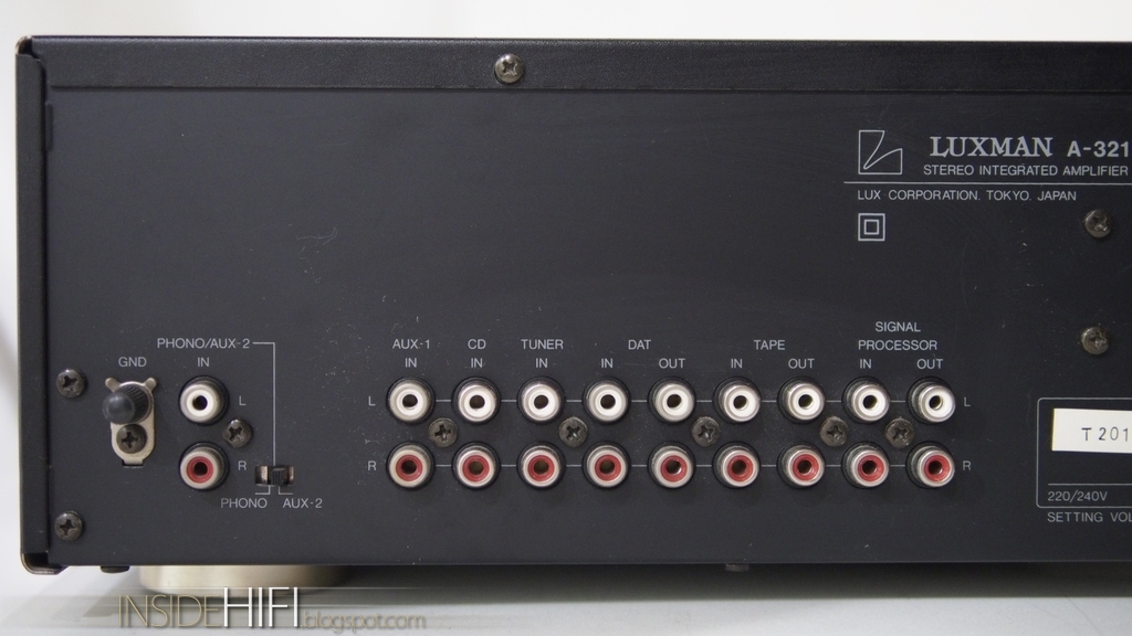 Amplificador Luxman A 321 de segunda mano por 125 EUR en Barcelona en