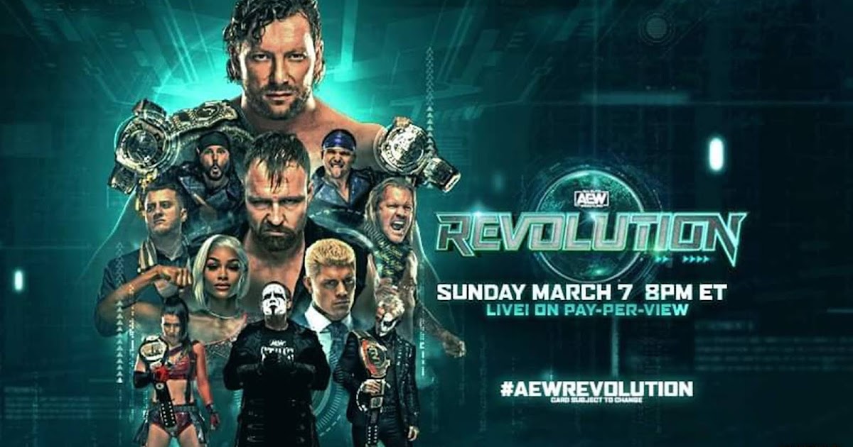 AEW Revolution 7th March 2021 The Pro Wrestling Club TK