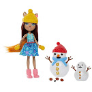 Enchantimals Sharlotte Squirrel Snowy Valley Theme Pack Snowman Face-Off Figure