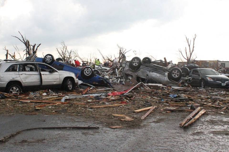 Joplin Missouri Tornado Damage Graph