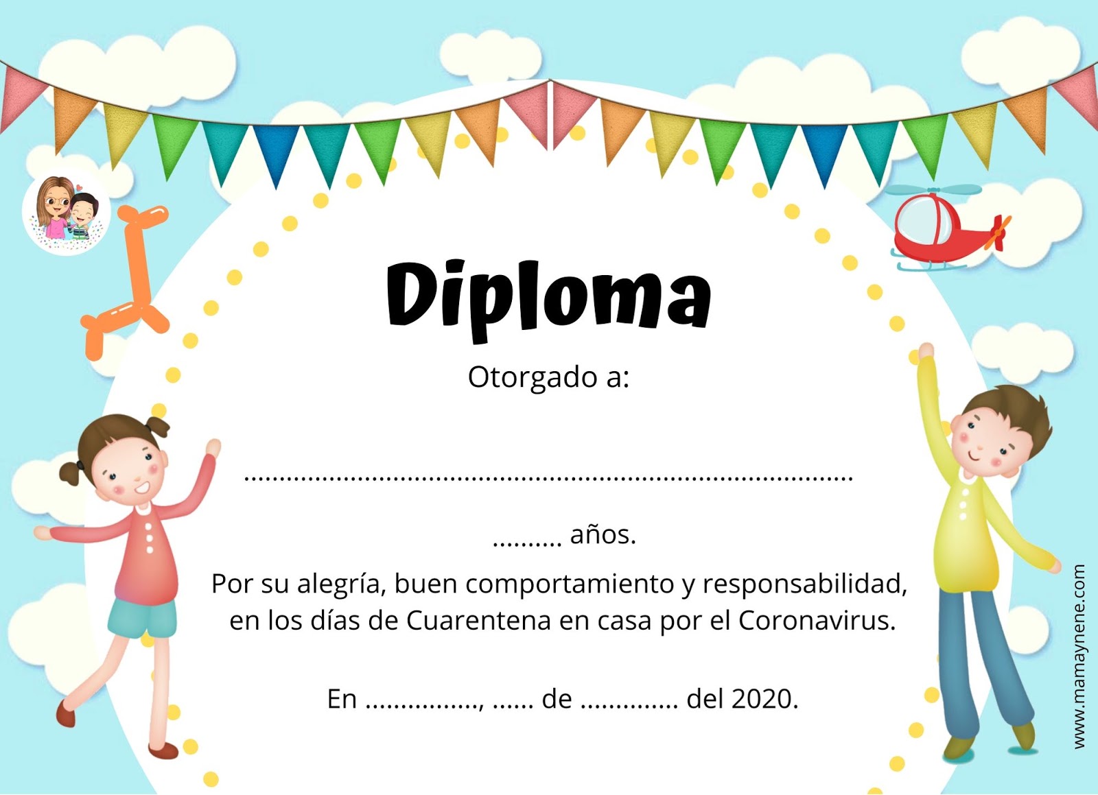 Diplomas Editables En Word Para Imprimir Ayuda Docente C14