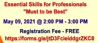 Virtual Workshop on "Essential Skills for Professionals
