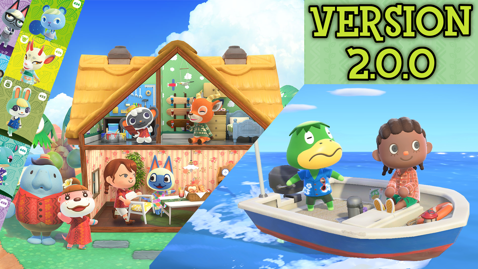 Animal Crossing: New Horizons - Version 2.0.0 Announced, Releasing November  5th