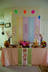 korean birthday table traditional cake setting sweets sia haven interested