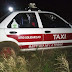 Localiza policía municipal taxi abandonad