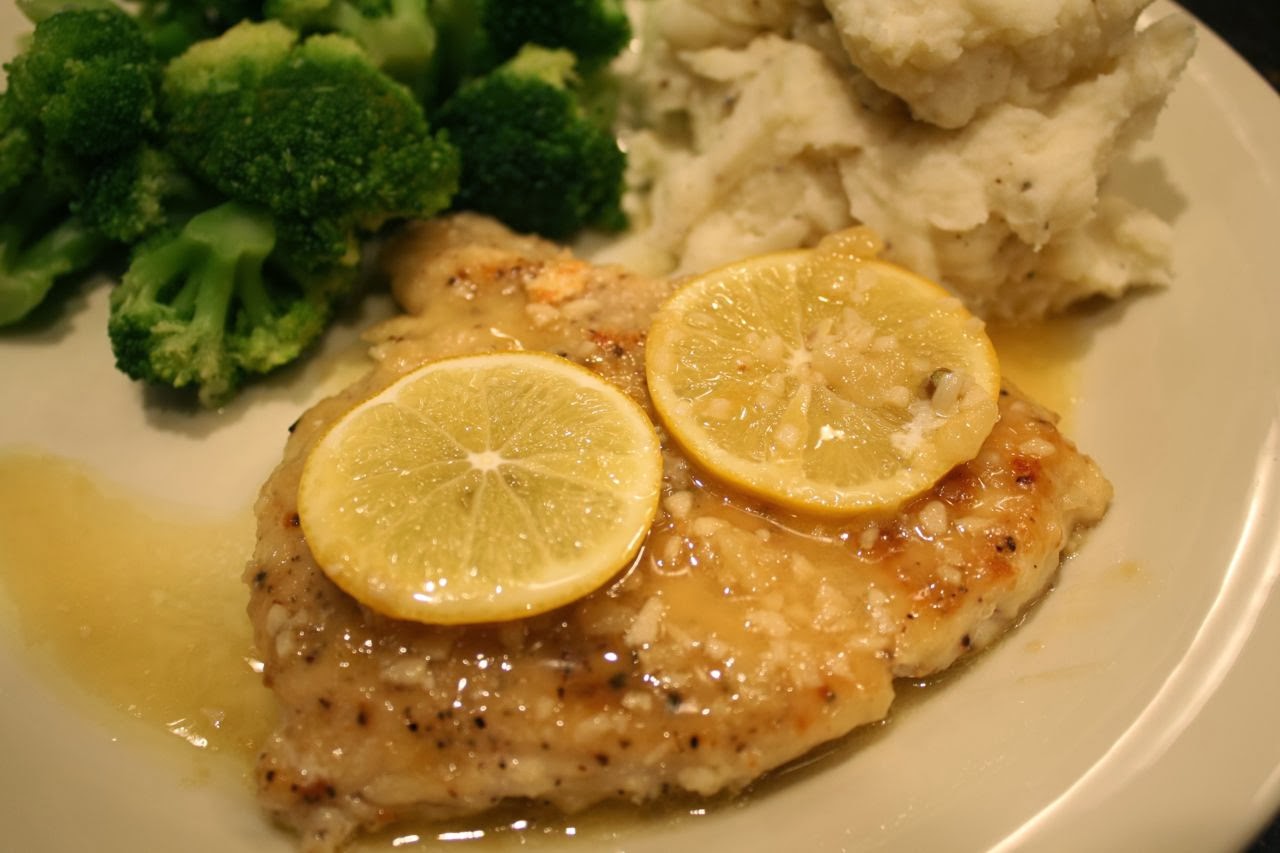 The Roediger House Meal No. 848 Chicken Cutlets in LemonGarlic Sauce