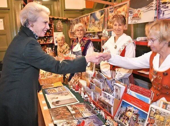 Princess Benedikte of Denmark opened Swedish Gustaf's Church (Svenska Gustafskyrkan) Christmas Bazaar