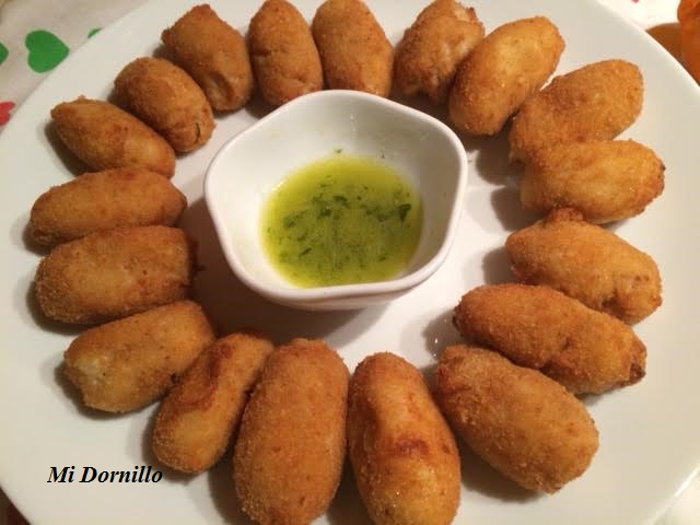 Croquetas De La Abuela Con Su "ajilimojili"
