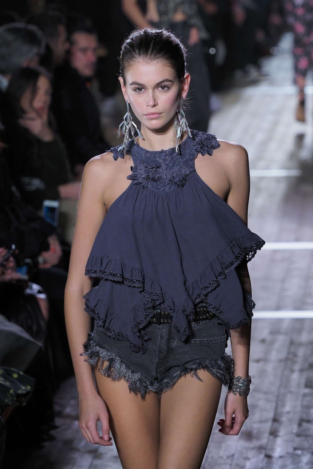celebrity addicted: Kaia Gerber – Isabel Marant Runway Show SS 2020 at