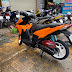 Mẫu Sơn Xe Honda Click Thái 125 màu cam cực đẹp giá rẻ tại Tp.Hồ Chí Minh