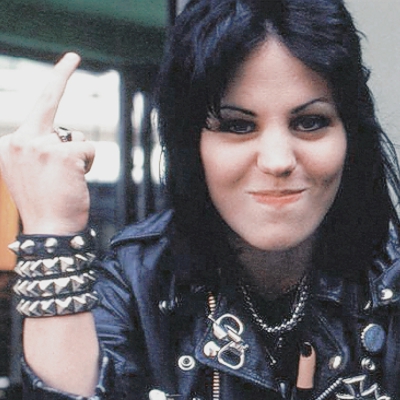 the runaways and joan jett — About Joan's eye: Probably some idiot threw  a...