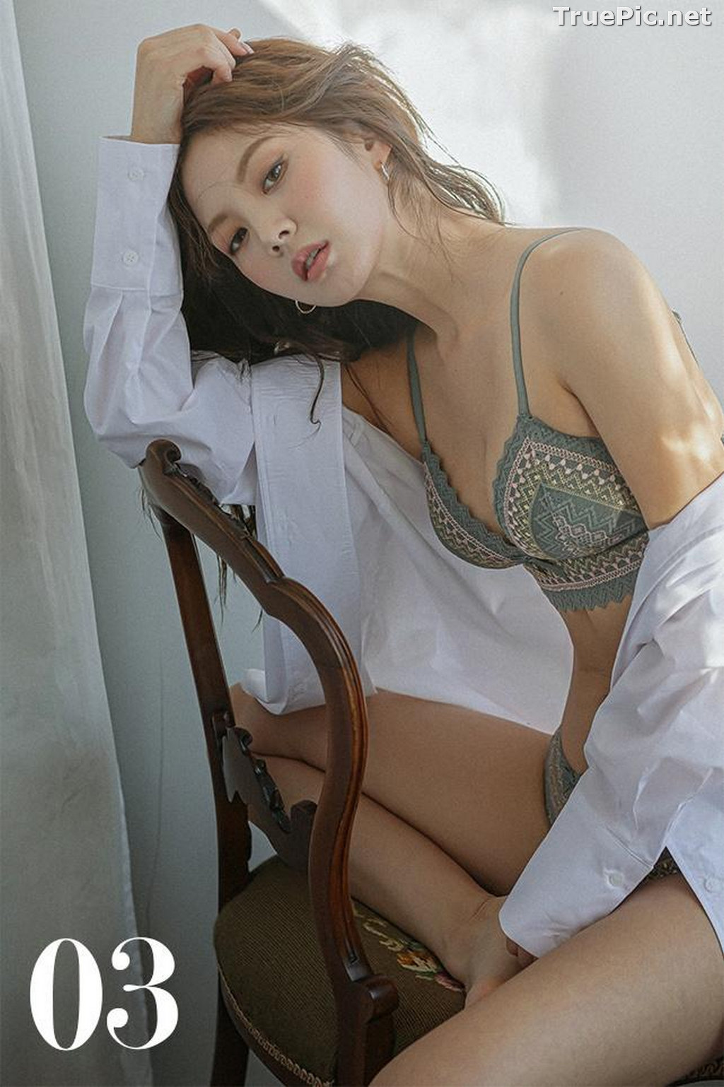 Image Korean Fashion Model – Lee Chae Eun (이채은) – Come On Vincent Lingerie #10 - TruePic.net - Picture-25