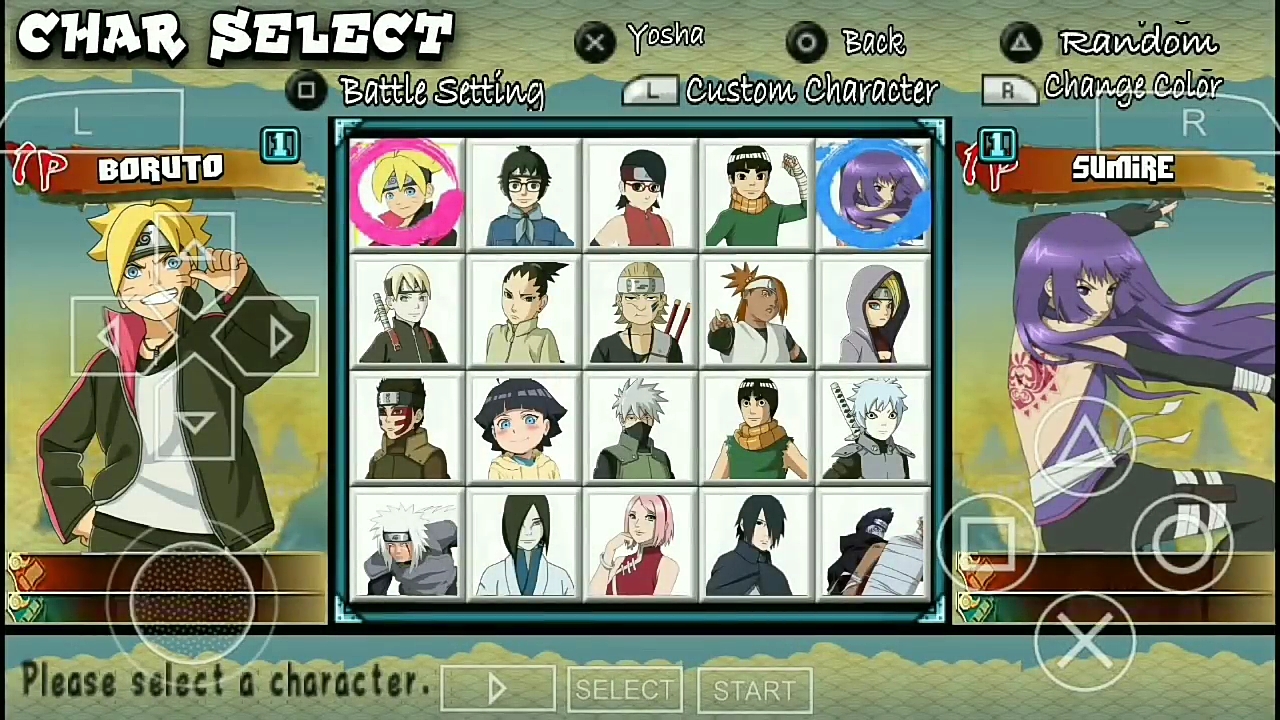Download Game Naruto Mod Boruto Psp  MunazJr Games