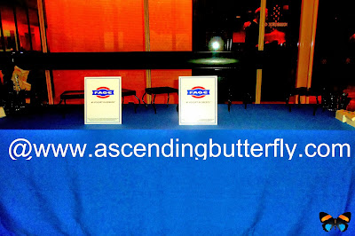 Table Display for FAGE USA intermission during The Art of the Score: Film Week at the Philharmonic Hitchcock Event