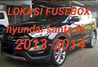 fusebox HYUNDAI SANTA FE 2013-2014