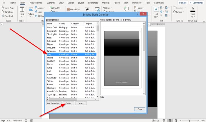 Cómo insertar una portada personalizada en Microsoft Word