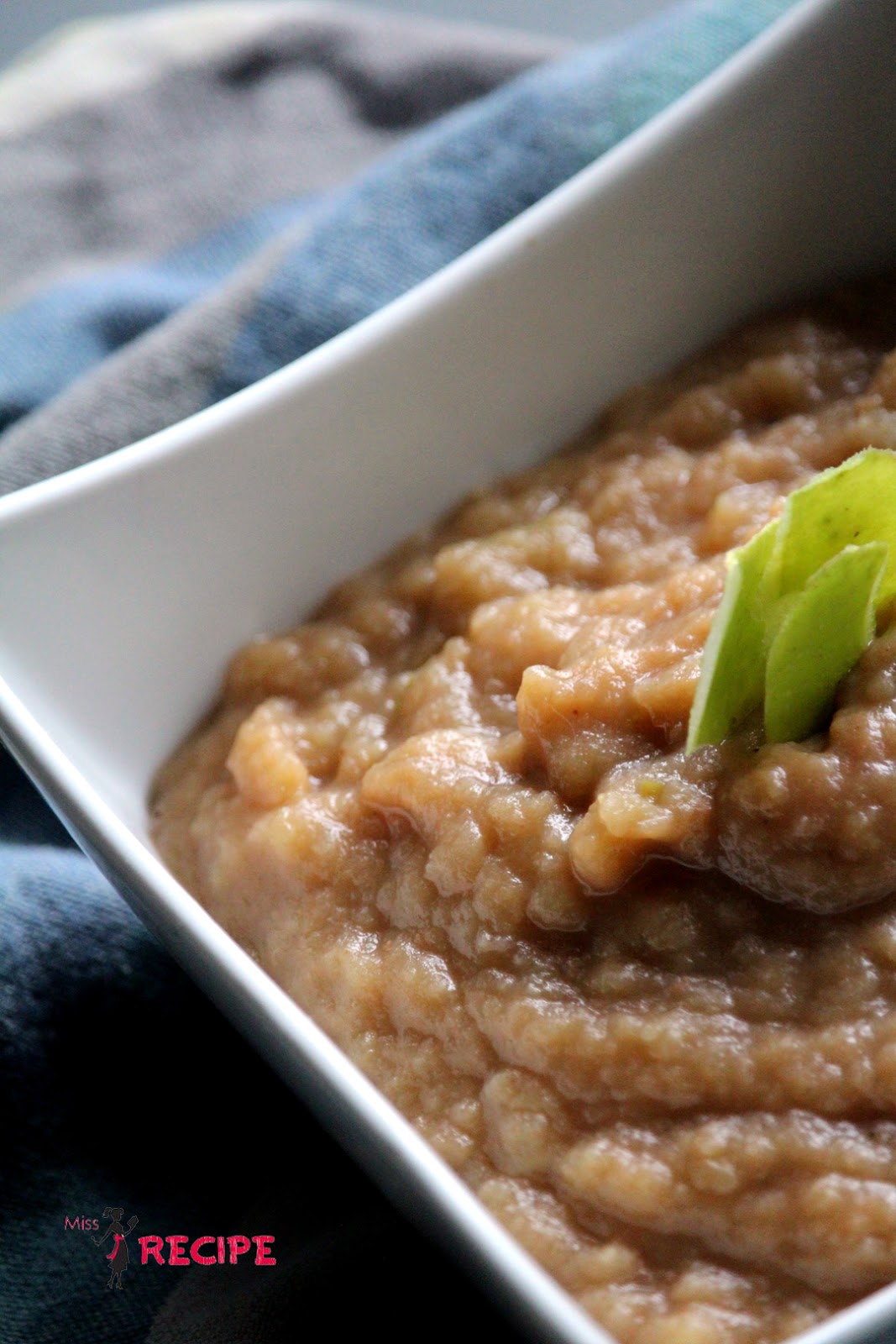 Peut On Faire De La Compote Avec Des Pommes Vertes Compote de pommes vertes - Miss-Recipe.com | Traiteur vegan à Québec
