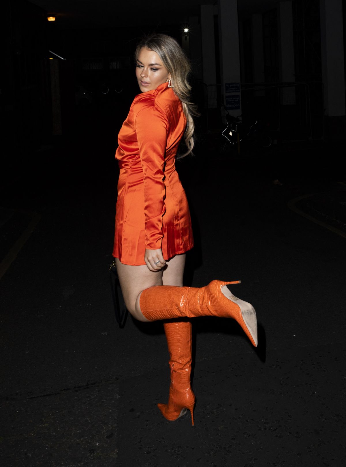 Tallia Storm Night Out in London 04/14/2021