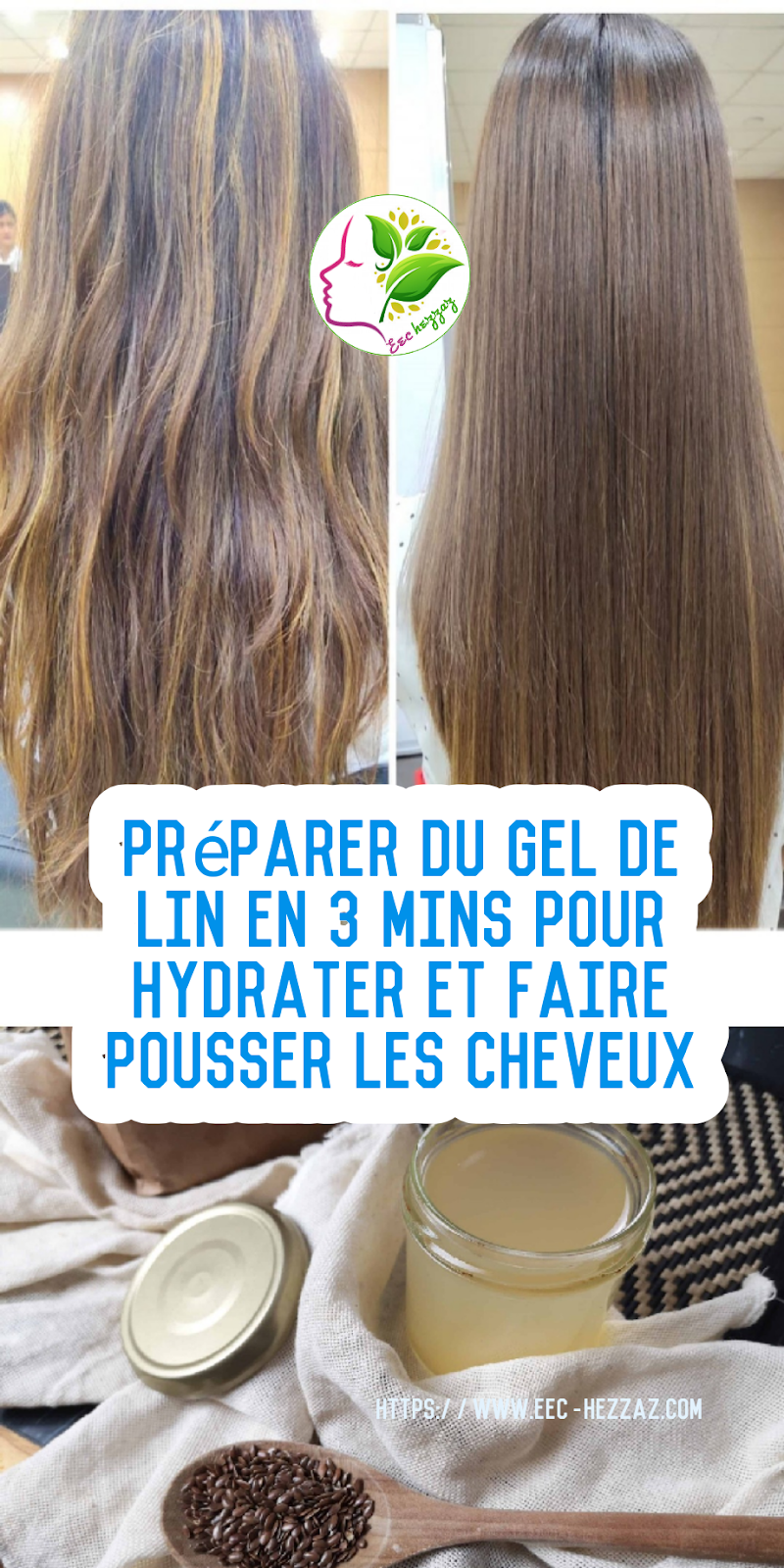 Préparer du gel de lin en 3 mins pour hydrater et faire pousser les cheveux