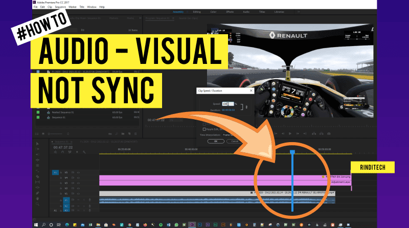 Fix Audio and Visual not Sync in Premiere Pro - ri-Techno