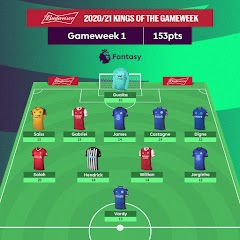 Dream Team FPL Season 2020/2021 (Each Gameweek)