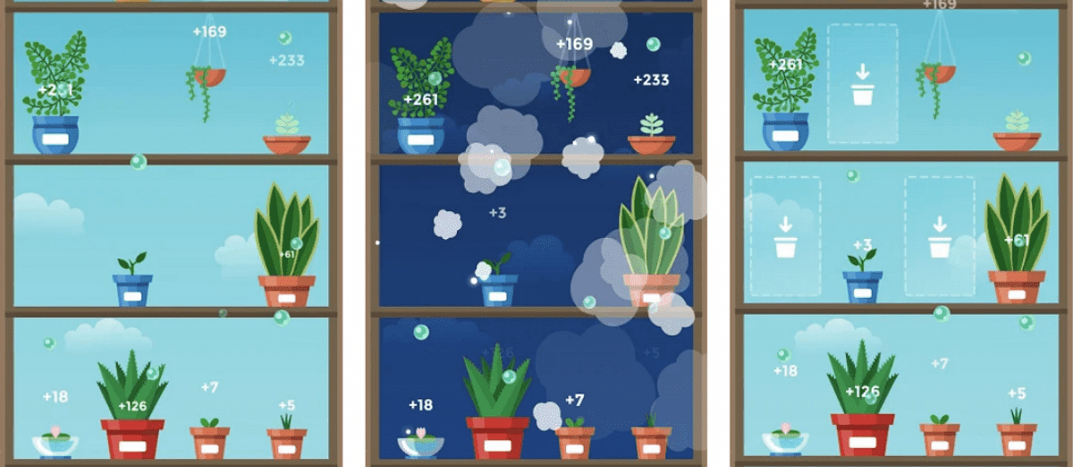 Terrarium：Garden Idle 讓手機變成植物盆栽窗檯