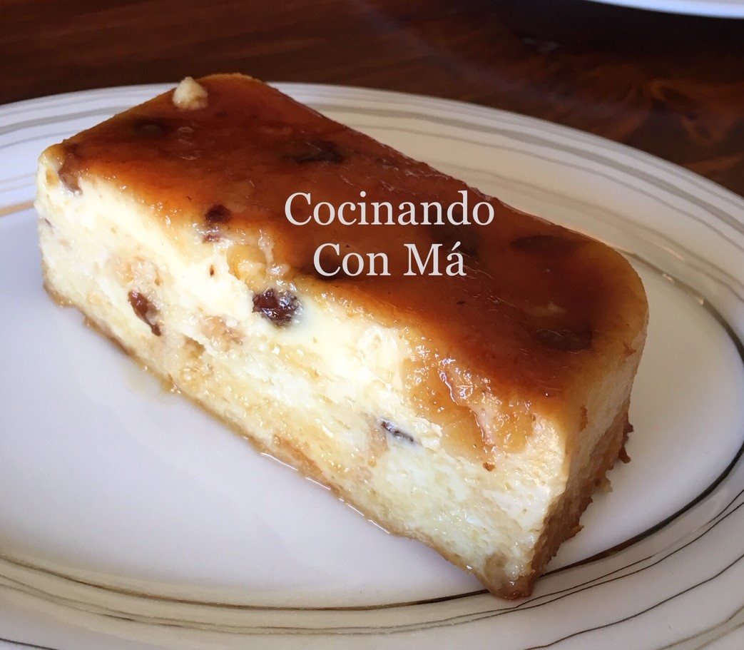 Budín de Pan Dulce Paso a Paso