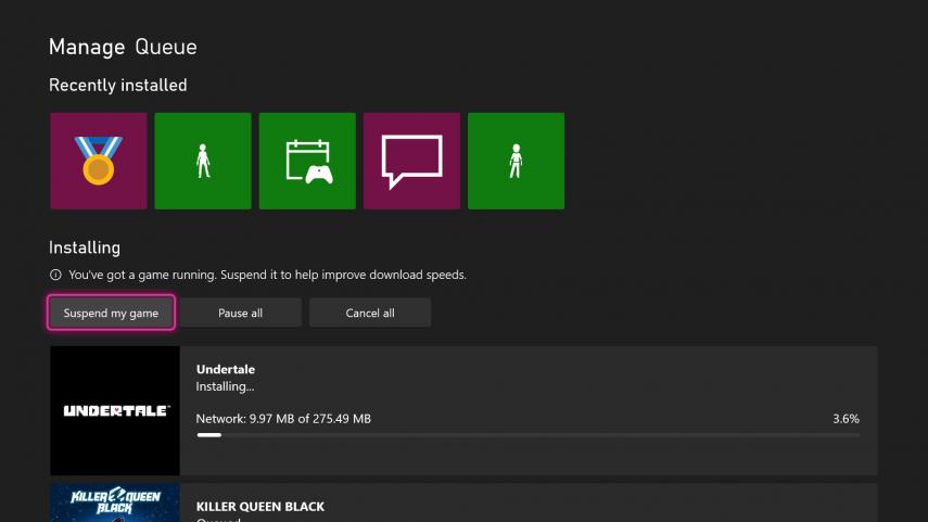 Microsoft adds a new feature to speed up downloads on Xbox Series X | S