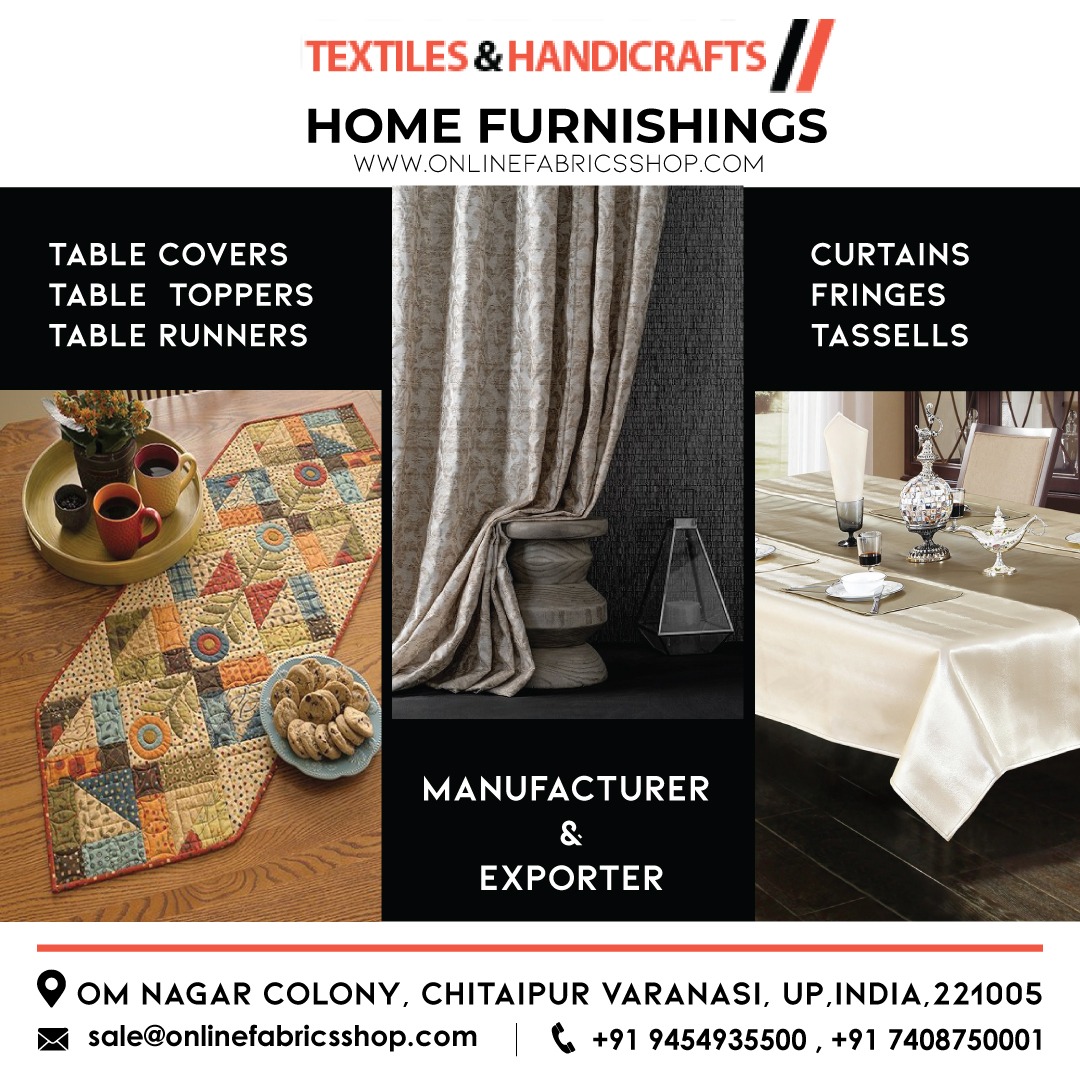 Manufacturer and exporter of all kind of Home Furnishing Product and