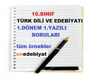 10.Sınıf Türk Dili ve Edebiyatı Kitap Cevapları