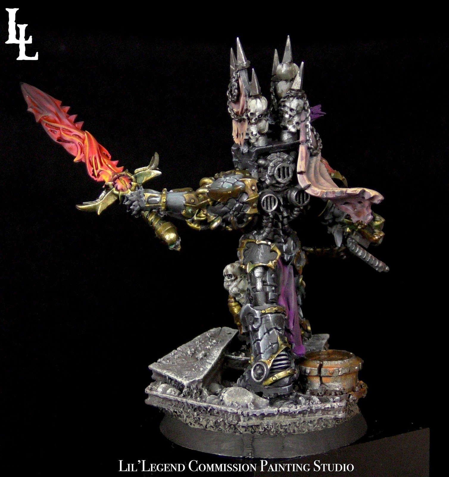 хаос мастер. Master of possession warhammer. Chaos master. фигурка аббадона. вархаммер 40000 миниатюры хаос.