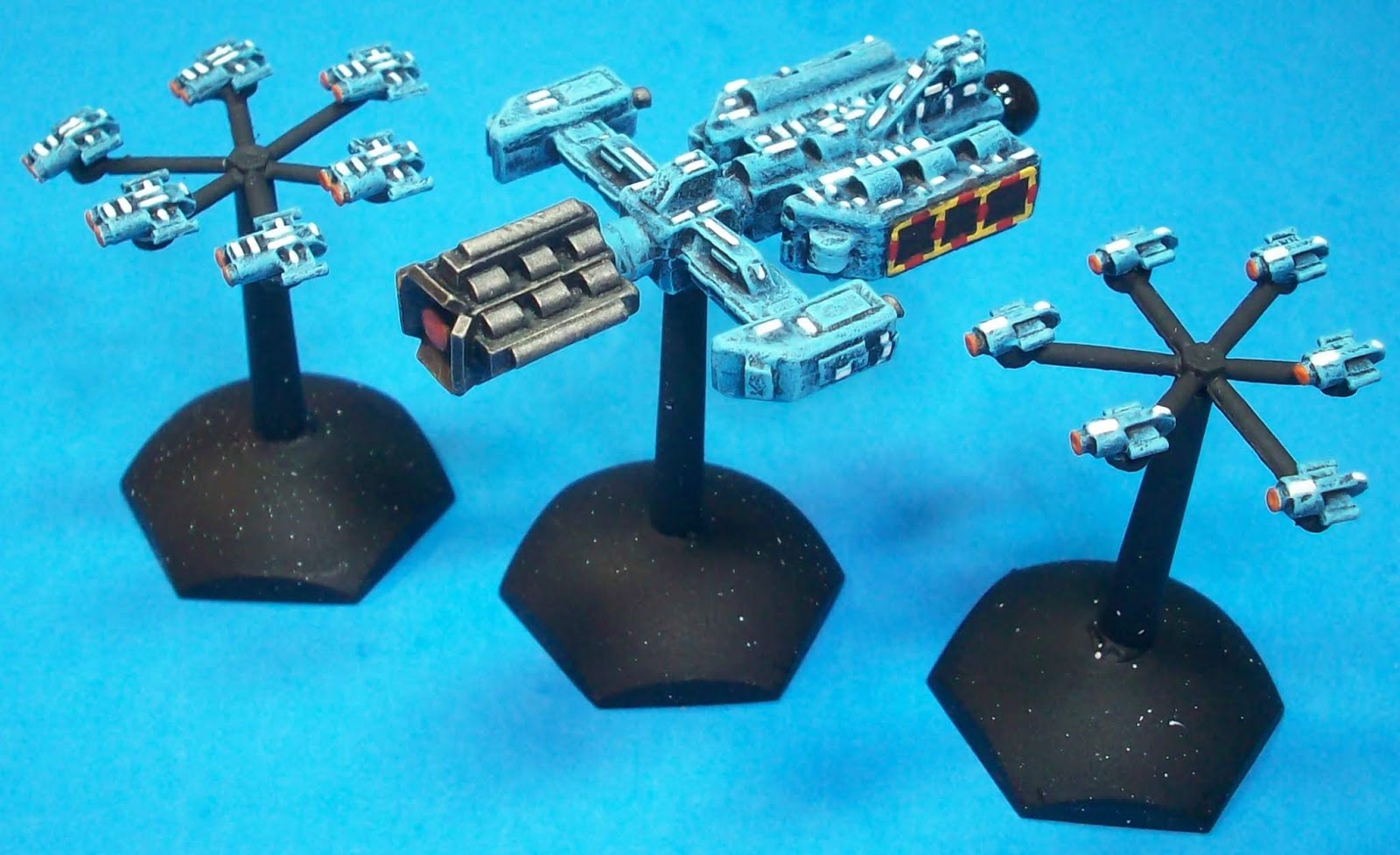 Broken Stars & Burning Ships Full Thrust Tanker Convoy and Escorts