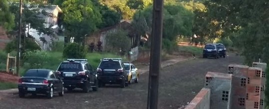 Polícia realiza grande operação em Manoel Ribas