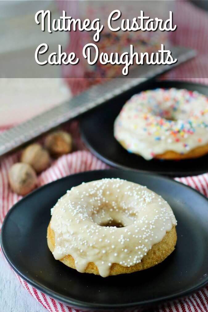 Nutmeg Custard Cake Doughnuts Karen's Kitchen Stories