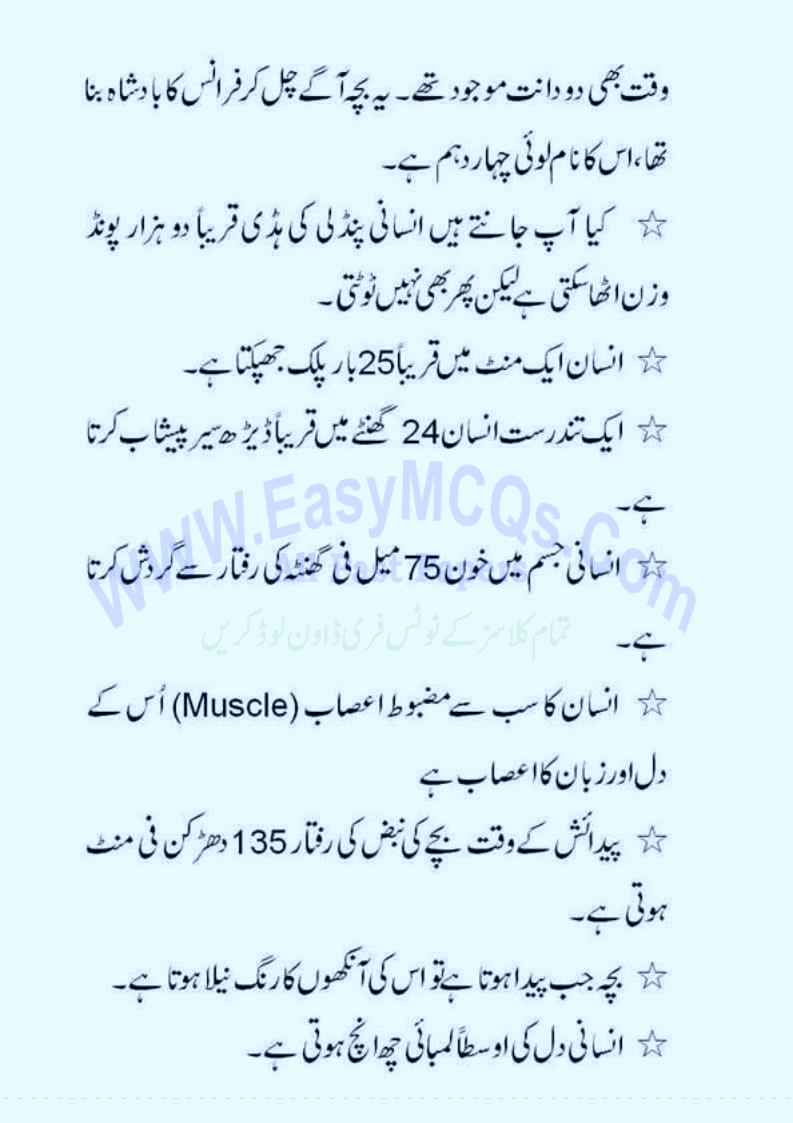URDU Informative Question Answers URDU General Knowledge Related Question Answers