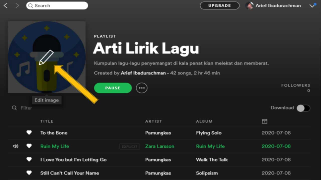 Panduan Lengkap Cara Mengganti Gambar Playlist Spotify di